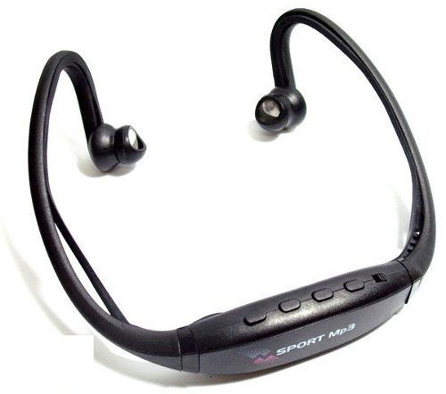Mp3 Player Fone com Entrada Cartão Sd e Rádio