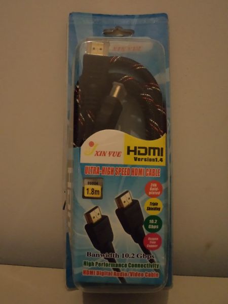 Cabo HDMI 1.4 Audio/Video Cable 1,8m