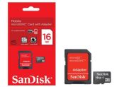 Cartão de Memória 16GB Sandisk